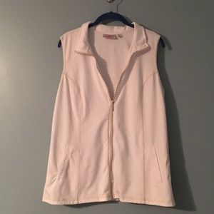 Q.F. French Terry  Vest and Skort Set Size Medium